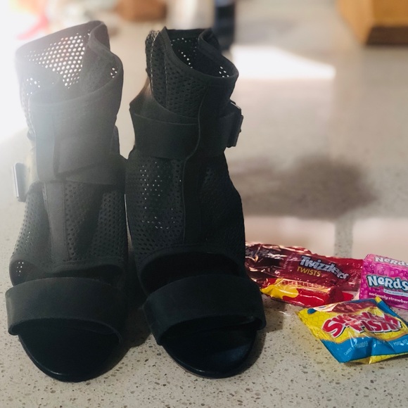 80/20% olive wedge sandals - Picture 2 of 8